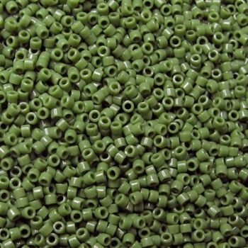 Perline Delica Miyuki 11/0 Opaque Avocado Green