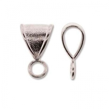 Gancio Per Pendente Nickel Color 17mm