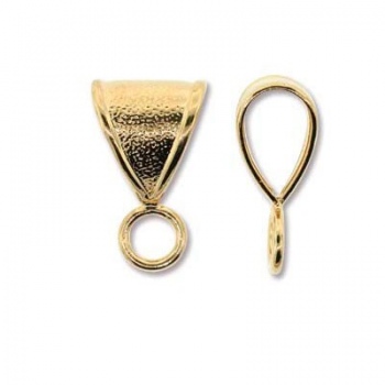 Gancio Per Pendente Dorato 17mm