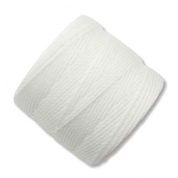 Super-Lon Bead Cord White