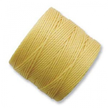 Super-Lon Bead Cord Light Gold