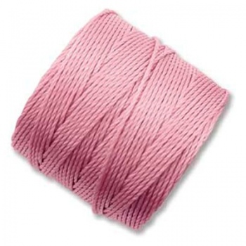 Super-Lon Bead Cord Rose