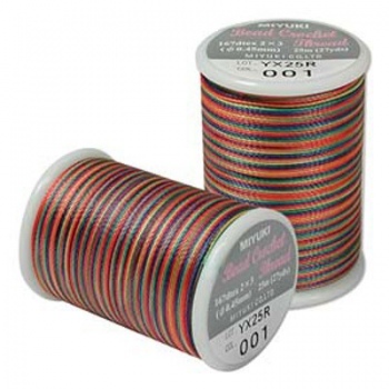 Filo Miyuki Crochet Rainbow -Misura 0,45mm