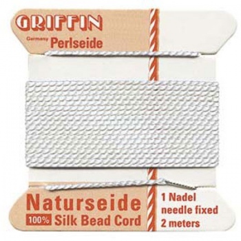 Filo Seta Naturale Griffin White Diametro 0,45mm