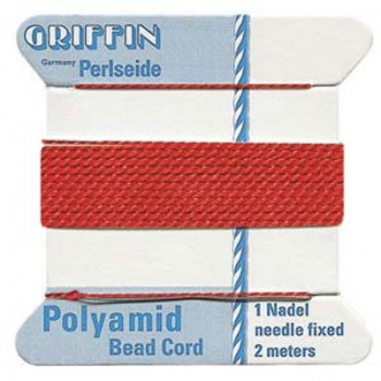 Filo Nylon Power Griffin Rosso Diametro 0,70mm