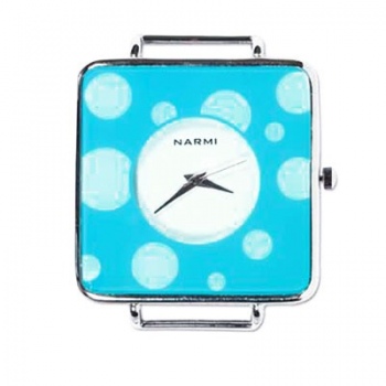 Orologio Argentato Blu Light e Bianco