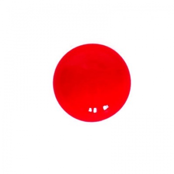Cabochon Vetro Rosso Corallo 18mm