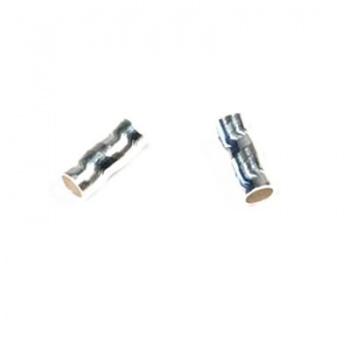 Distanziatore Tubo Diamantato Argento 925
