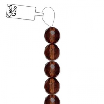 Mezzi Cristalli Preciosa Smoked Topaz 6mm