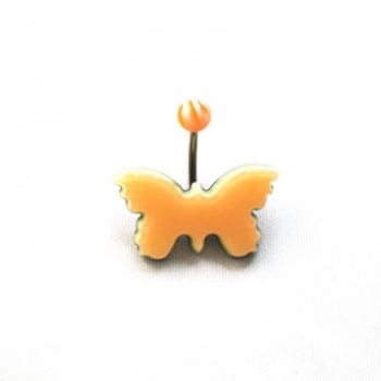Piercing Banana Acciaio Farfalla