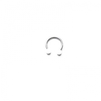 Piercing Cerchietto con Pallina Acrilico