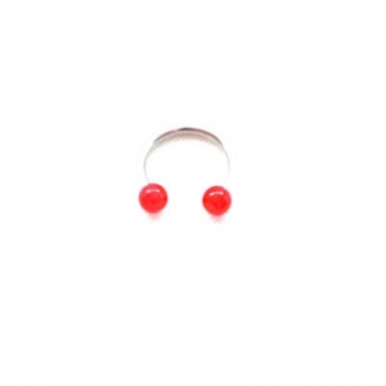 Piercing Cerchietto con Pallina Acrilico