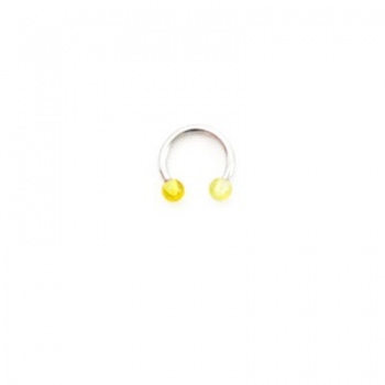 Piercing Cerchietto con Pallina Acrilico