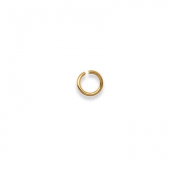 Anellino Aperto Dorato 5mm Diametro 0,8mm