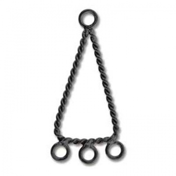 Chandelier Candelabro Gunmetal 32x15mm