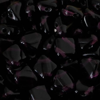 Perline Silky  Dark Amethyst 6x6mm