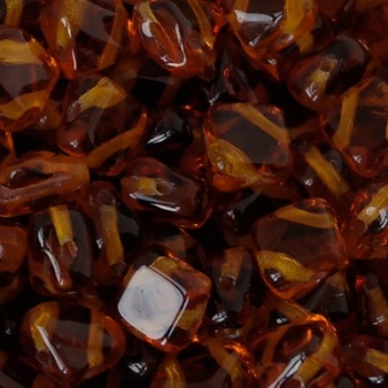 Perline Silky Topaz 6x6mm