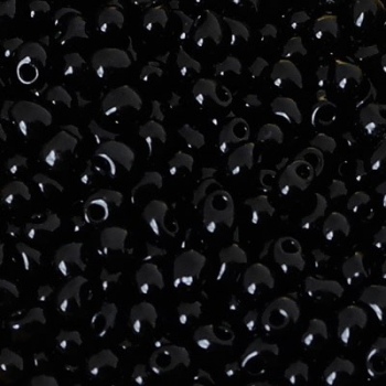 Perline Drops Miyuki 3,4mm Opaque Black