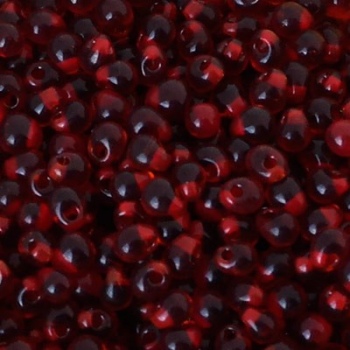 Perline Drops Miyuki 3,4mm Lined Red Dark Topaz
