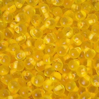 Perline Drops Miyuki 3.4mm Apricot Linead Yellow