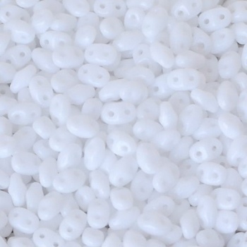Perline Miniduo Chalk 4x2mm