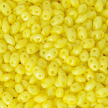 Perline Miniduo Lemon 4x2mm