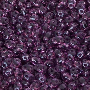 Perline Miniduo Amethyst 4x2mm