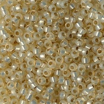 Perline Rocailles Miyuki 11/0 Buttercream Color Lined