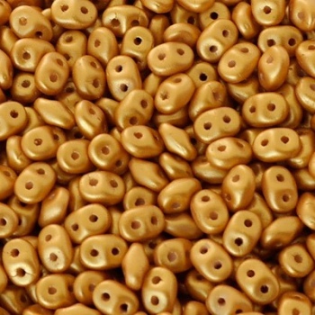 Perline Superduo 2.5x5mm Gold Shine Yellow Sun