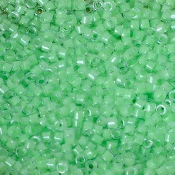 Delica Miyuki 11/0 Luminous Mint Green AB
