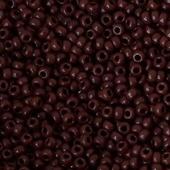 Perline Rocailles Miyuki 11/0 Opaque Brown