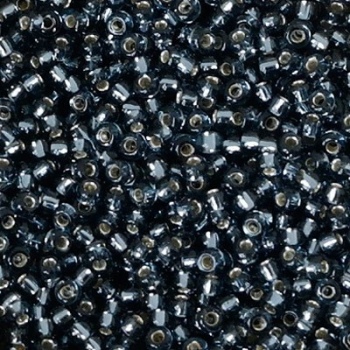 Perline Rocailles Miyuki 11/0 Silver Lined Montana