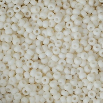 Perline Rocailles Miyuki 11/0 Matte Opaque Cream