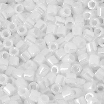 Perline Delica Miyuki 8/0 White Perarl