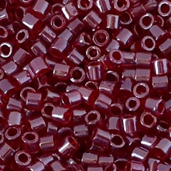 Perline Delica Miyuki 8/0 Light Transparent Siam Luster