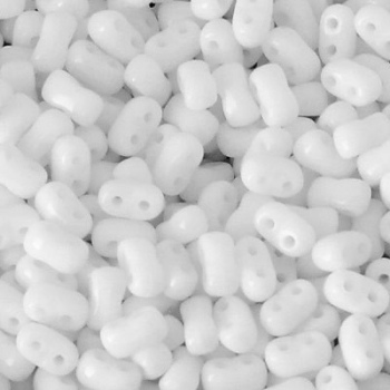 Perline Bi-Bo Beads 5.5x2.8mm Chalk