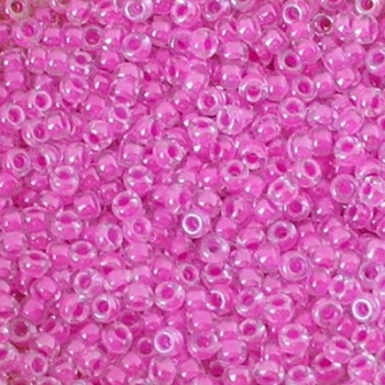 Perline Rocailles Miyuki 11/0 Luminous Hot Magenta