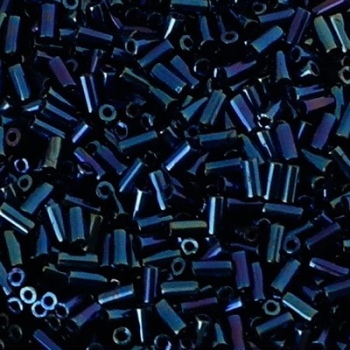 Perline Bugle Miyuki 3mm Blue Iris