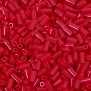 Perline Bugle Miyuki 3mm Opaque Red