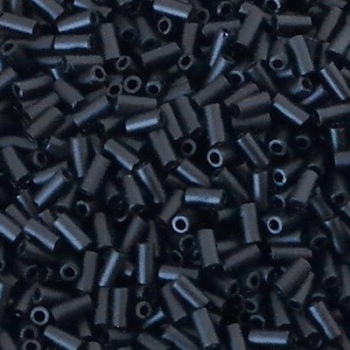 Perline Bugle Miyuki 3mm Matte Black