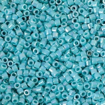 Perline Delica Miyuki 10/0 Opaque Turquoise AB