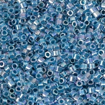 Perline Delica Miyuki 10/0 Lined Light Blue