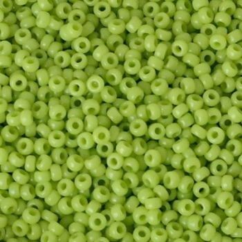 Perline Rocailles Miyuki 11/0 Opaque Chartreuse