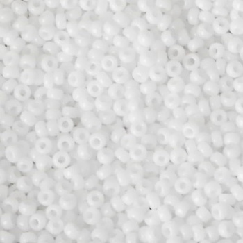 Perline Rocailles Miyuki 11/0 Opaque White