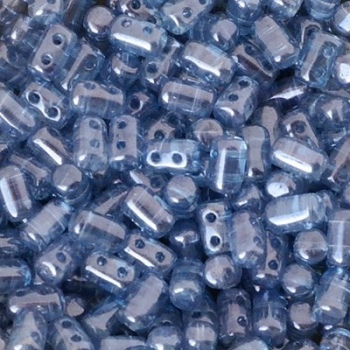Perline Rulla 3x5mm Crystal Blue Luster