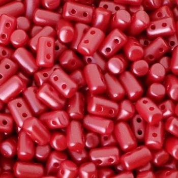 Perline Rulla 3x5mm Pastel Dark Coral