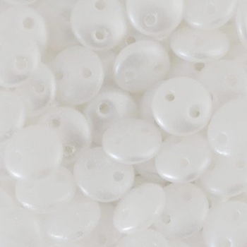 Perline Lenti White 6mm