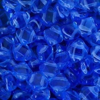 Perline Silky Sapphire 6x6mm