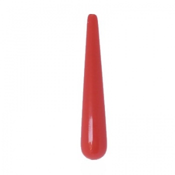 Goccia Plexi Corallino 7x38mm