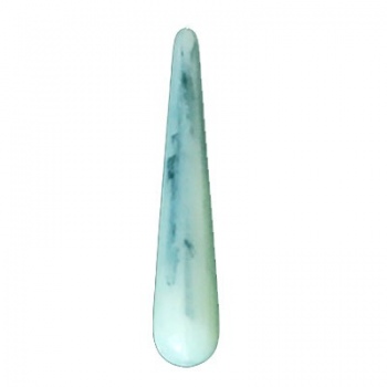 Goccia Plexi Turchese Melange 7x38mm